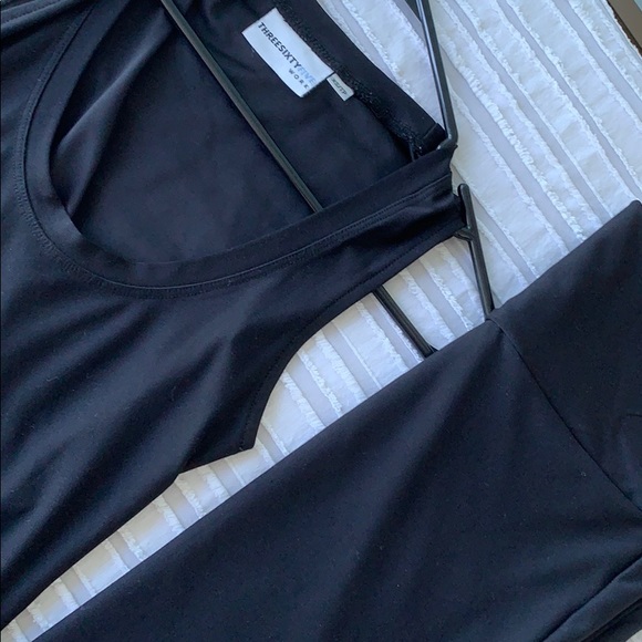 Black skirt/top serving set - Picture 2 of 2